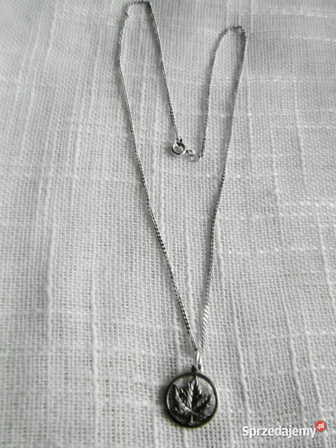 Ładniutki naszyjnik srebro 925 srebro Warszawa