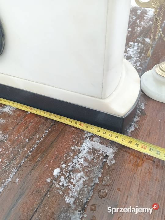 zegar kominkowy ze swiecznikami Fałków