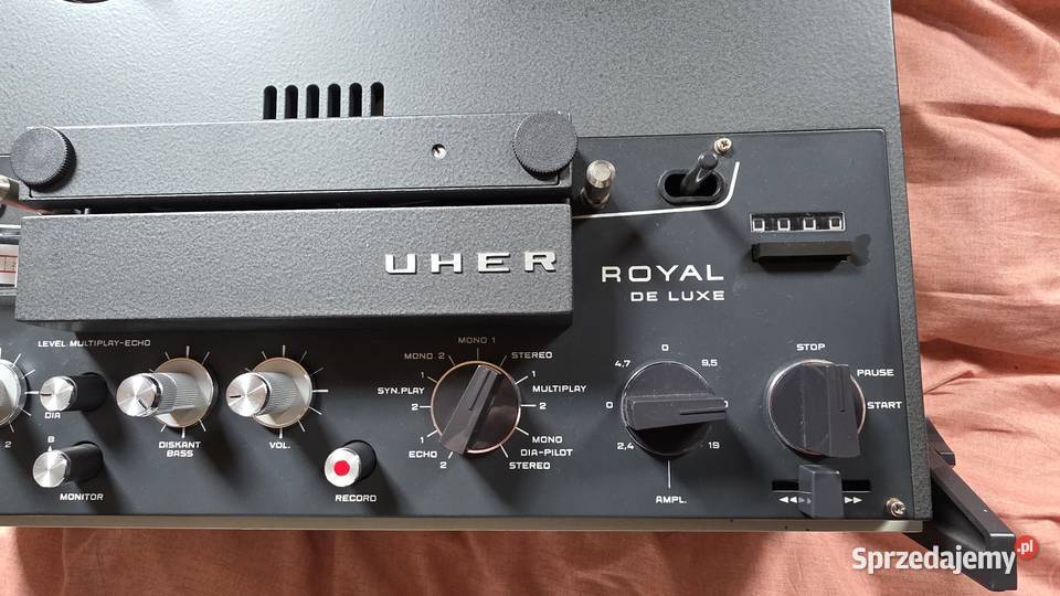 Magnetofon szpulowy Uher Royal Lubań