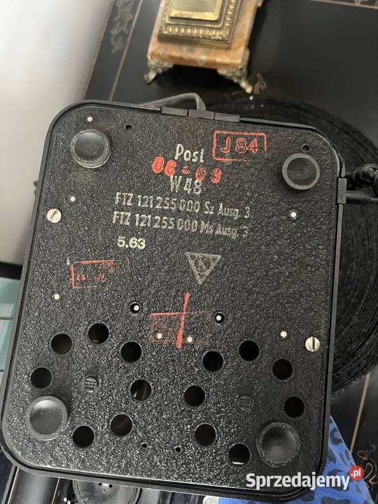 Antyk analogowy bakelitowy telefon Post W48 Płock sprzedam