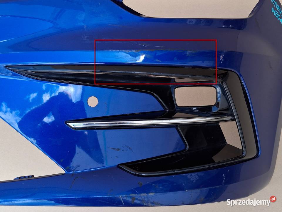 RENAULT MEGANE IV 4 LIFT ZDERZAK PRZÓD PRZEDNI Bieleń