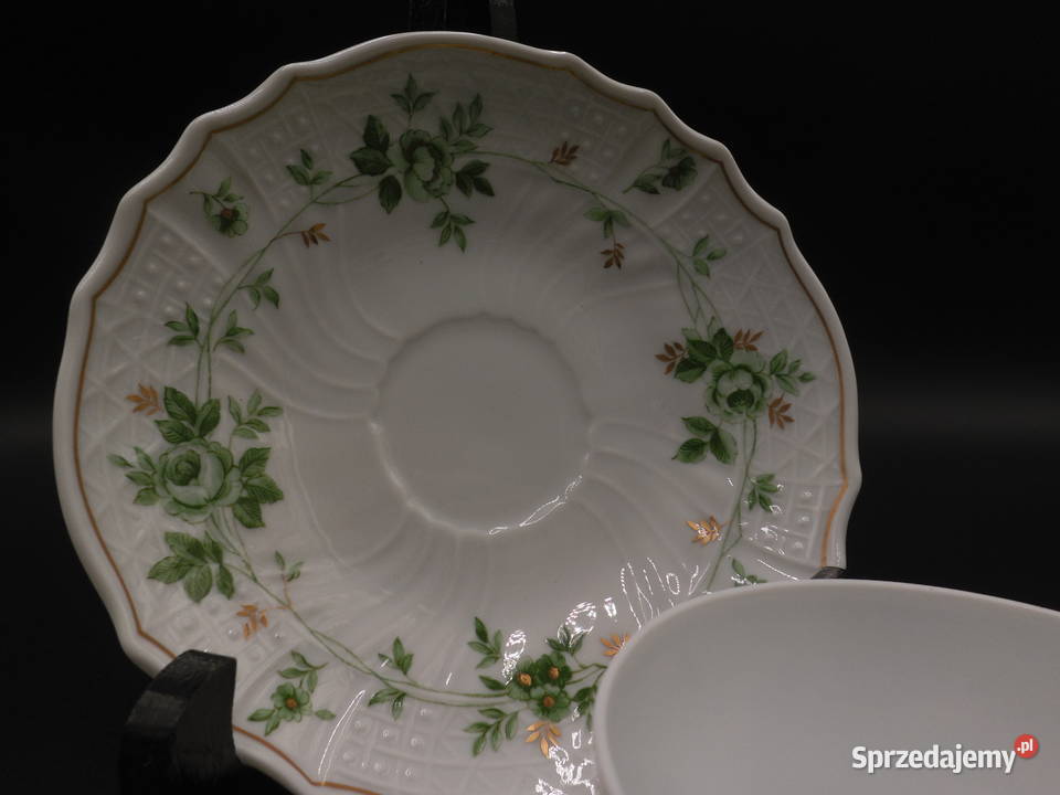 HUTSCHENREUTHER Form Dresden Filiżanka duo Porcelana i szkło wielkopolskie Raszków sprzedam