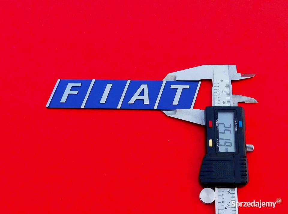Nowy znaczek emblemat napis FIAT CC Cinquecento Tarnów