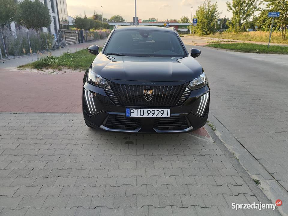 Peugeot 2008 automat kamery 360 130 koni łopatki zmiany biegów wielkopolskie