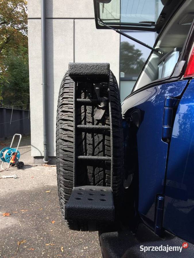 Stopnie schodki DG na koło zapasowe terenówki