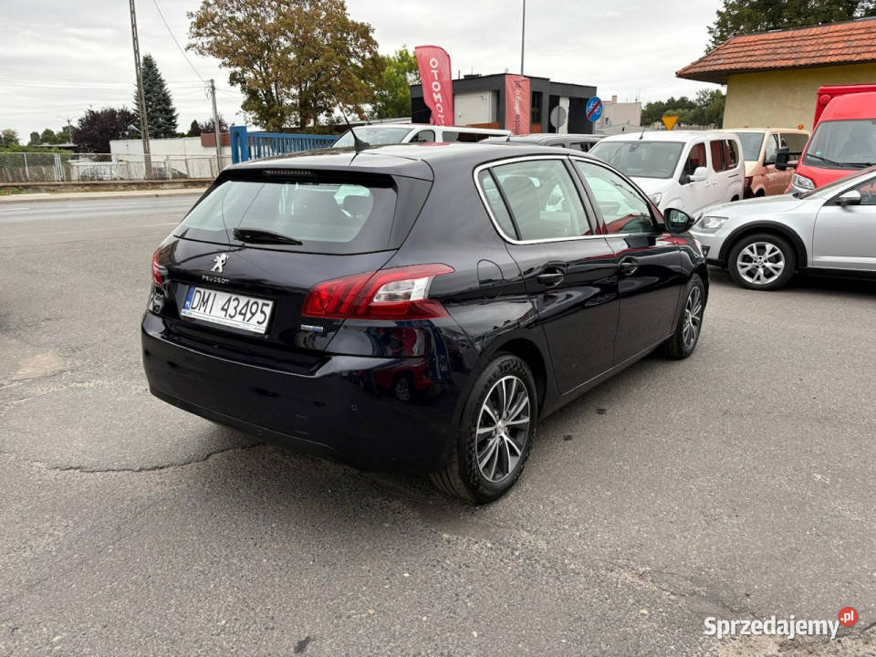 Peugeot 308 Peugeot 308 HB 16HDI 85tkm FullLed komputer pokładowy Syców