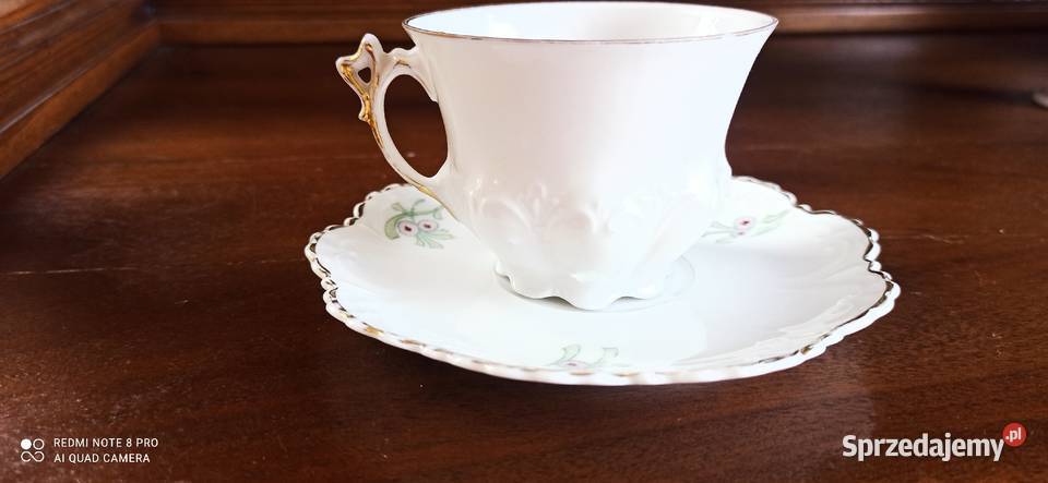 Filiżanka secesja M Z Austria Delikatna Gdańsk