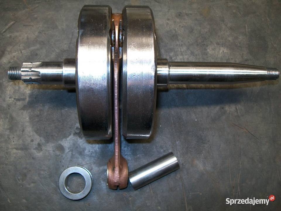 SHL M11WWIATR W2A WAŁ KORBOWY BEZ LUZÓW ODYGINAŁ Części i akcesoria motocyklowe Świerzawa