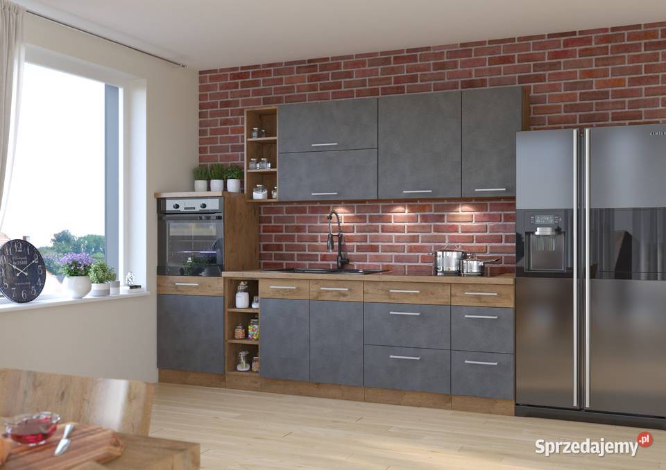 MebleSzafki kuchenne kuchnia Vigo Grafit Łódź sprzedam