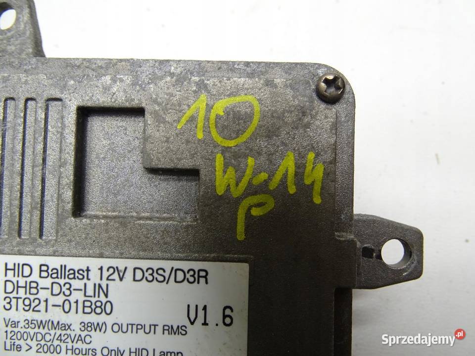 PRZETWORNICA MODUŁ ŚWIATEŁ XENON 3T92101B80