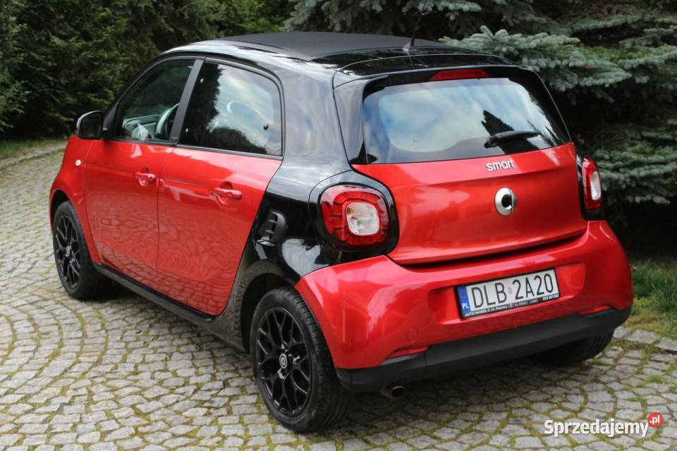 Smart Forfour Panorama dach Prime Bogata Wersja asystent pasa ruchu Lubań