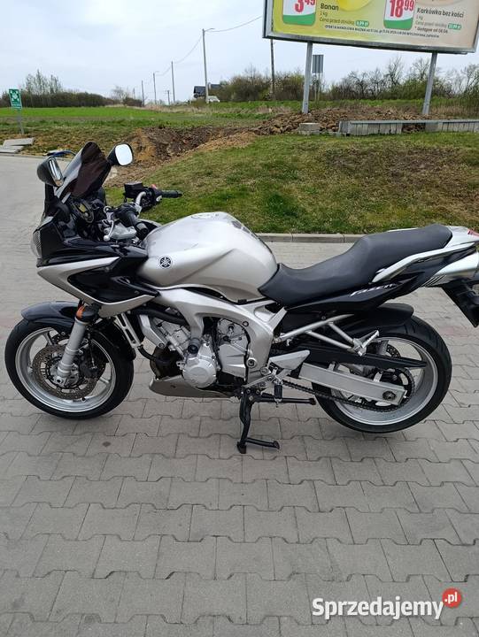 Yamaha fz6 na sprzedaż Rok produkcji 2004 lubuskie Nowa Sól
