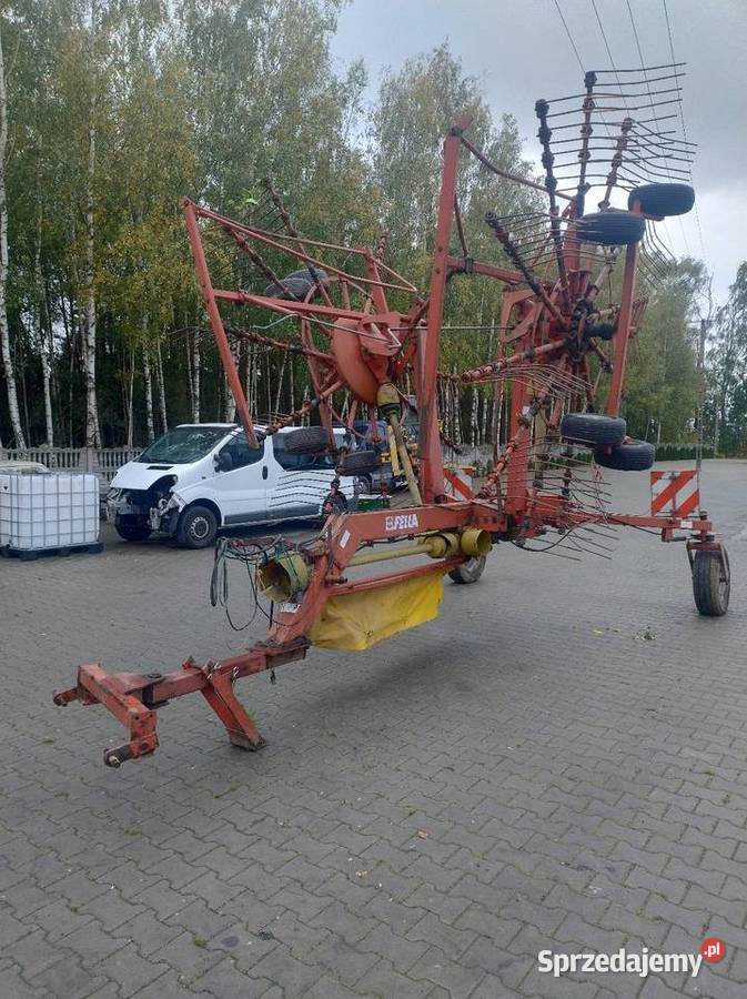 Zgrabiarka dwu karuzelowa fella Rolnictwo Przasnysz