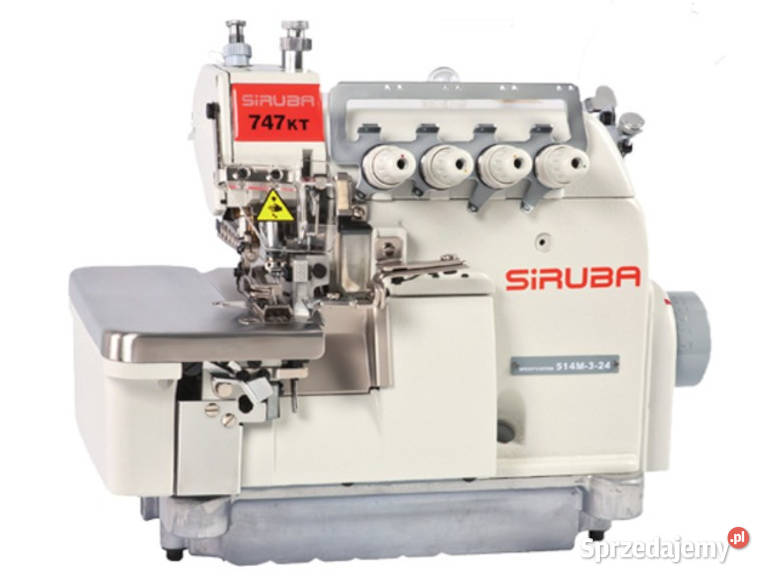 SIRUBA 747KT514M324 OVERLOCK 4NITK Z GÓRNYM