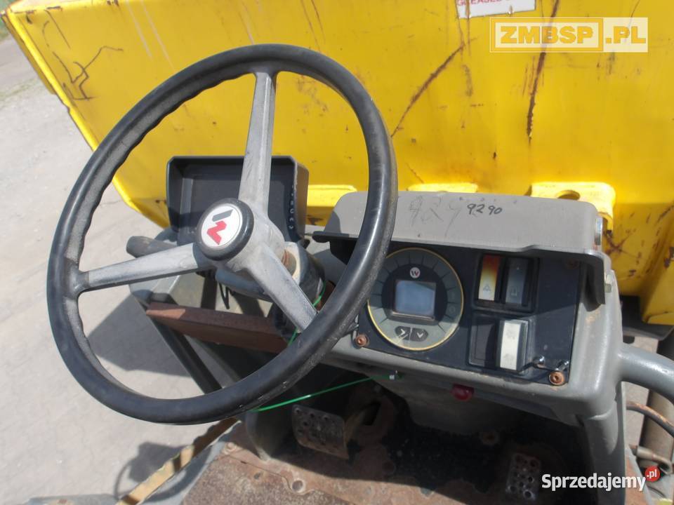 Wozidło kołowe przegubowe 9t 4x4 Wacker Neuson wielkopolskie Pleszew sprzedam