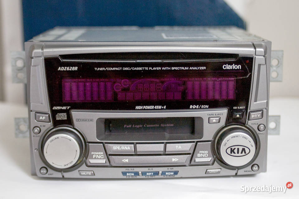 Radio do KIA Clarion ADZ628R CD Kaseta mazowieckie Warszawa