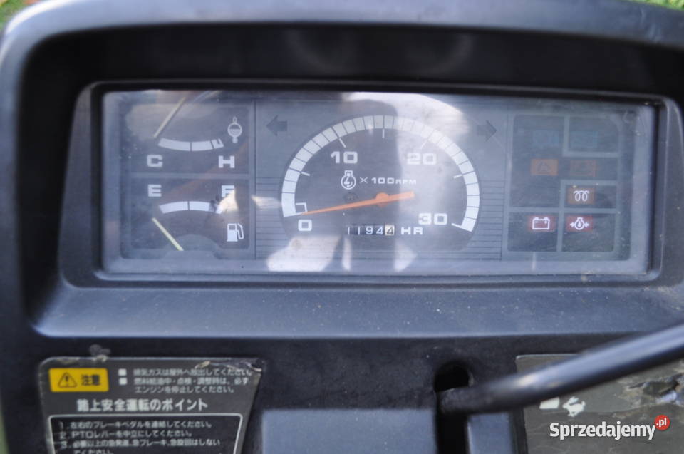 Traktorek japoński Mitsubishi MT165