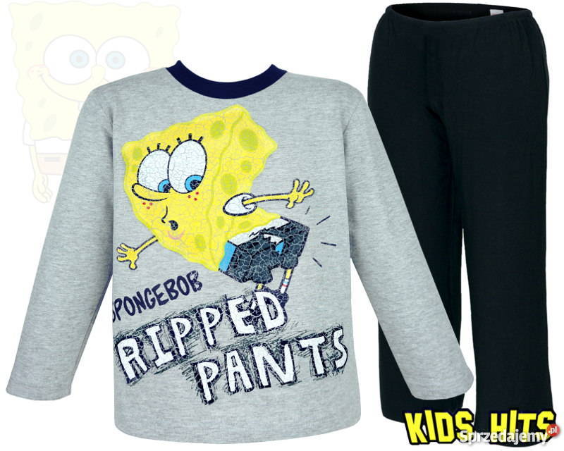 Piżamy SPONGEBOB 4681012 lat Trzy modele wielkopolskie Poznań