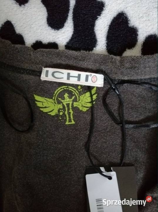ICHI NOWA krótka BLUZA bluzka crop top 100 Bez wzoru Leszno
