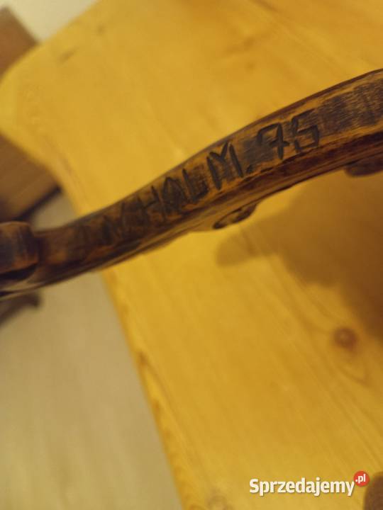 Żyrandol drewniany opolskie Brzeg