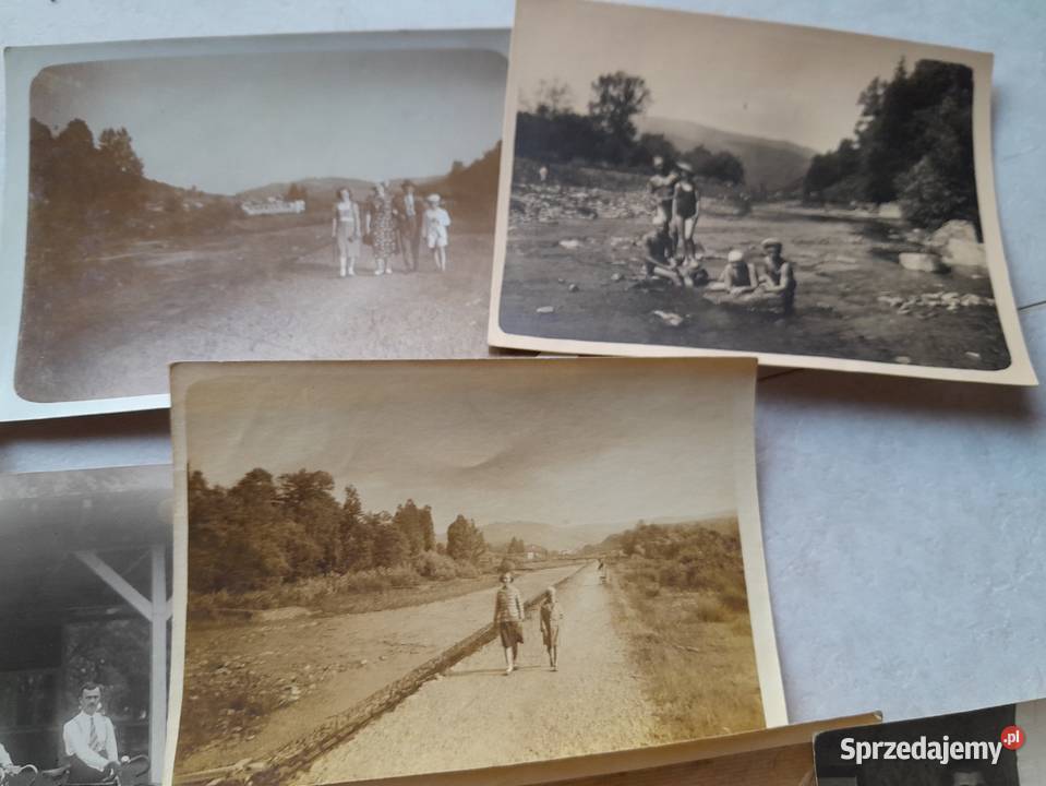 Stare przedwojenne zdjęcia zestaw 29 sztuk Antyki, Sztuka, Kolekcje