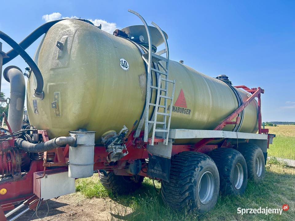 Annaburger beczkowóz HTS 29B27 21m3 29ton nieuszkodzony lubuskie Kowalów