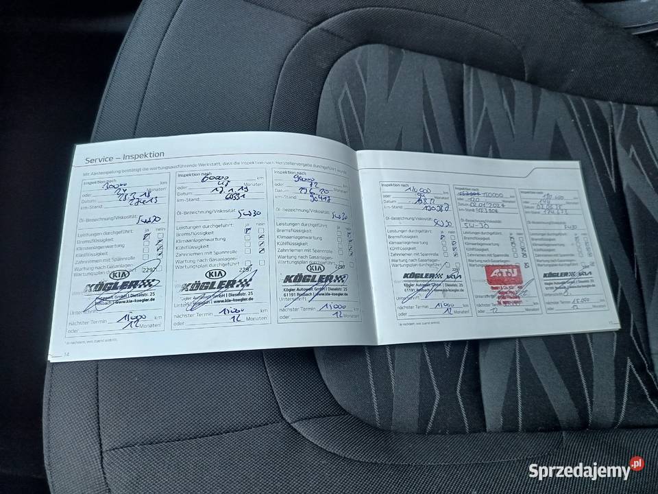 KIA Ceed 14 Benzyna 2016 Bezwypadkowa stan 32 Kombi Pabianice