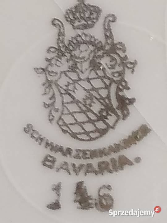 Stary talerzyk podstawka Schwarzenhammer Bavaria Dąbrowa Górnicza