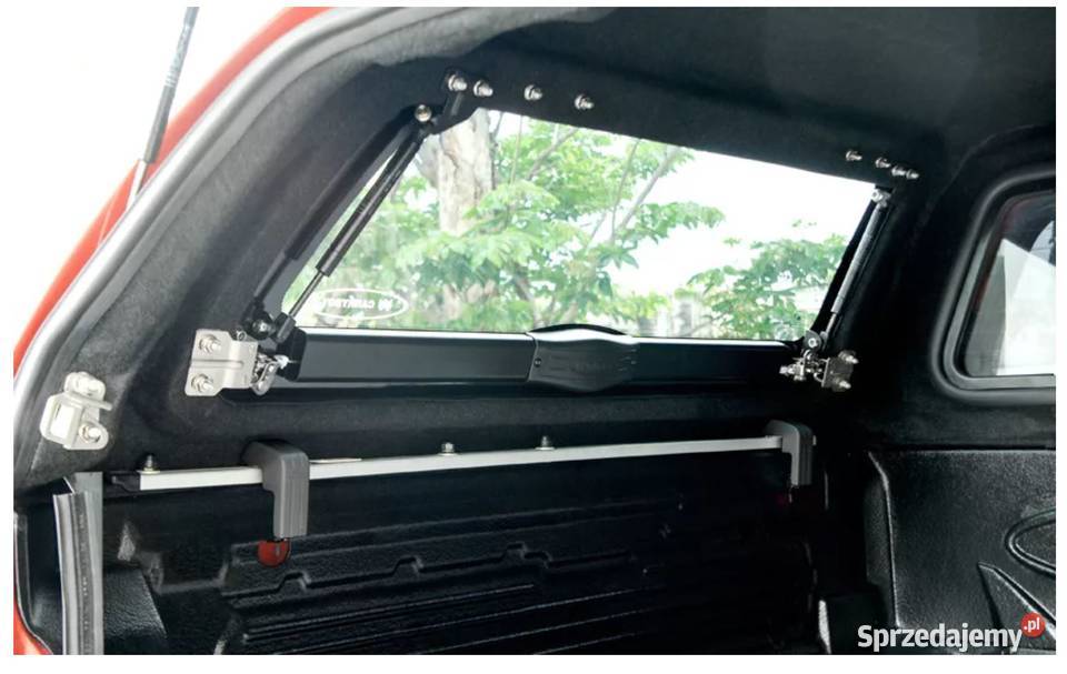 Zabudowa paki Ssangyong Grand Musso Szyby osobowe Pasłęk