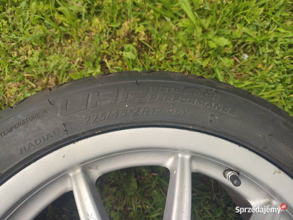 Alufelgi BMW R17 opony letnie 5x120 Bartoszyce