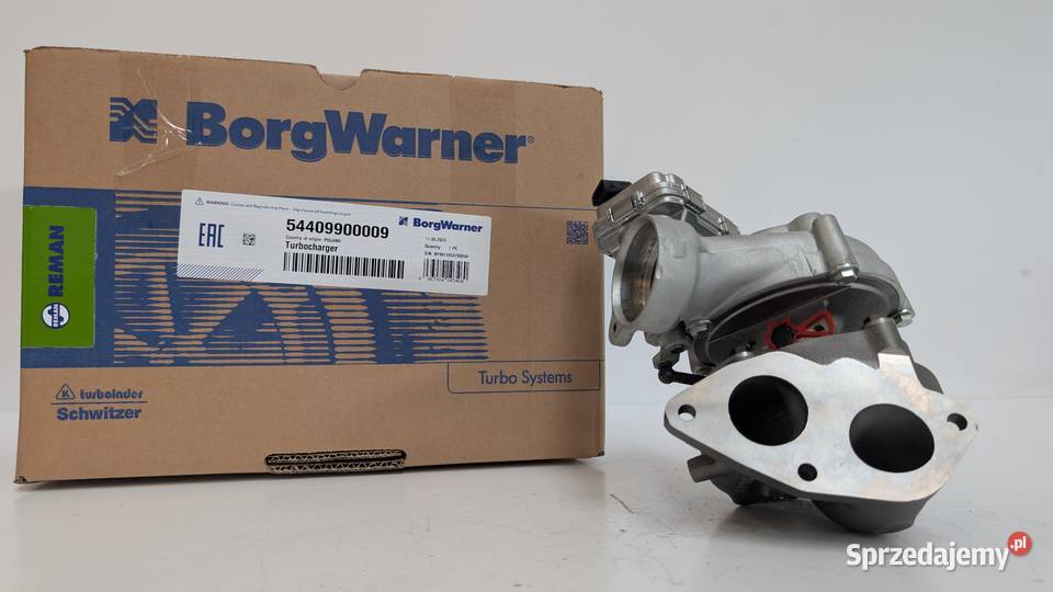 Turbosprężarka BorgWarner KKK Reman 54409900009 mazowieckie sprzedam