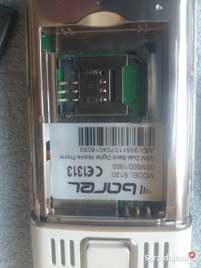 Telefon BAREL S120 seniora sos Pozostałe świętokrzyskie Sandomierz