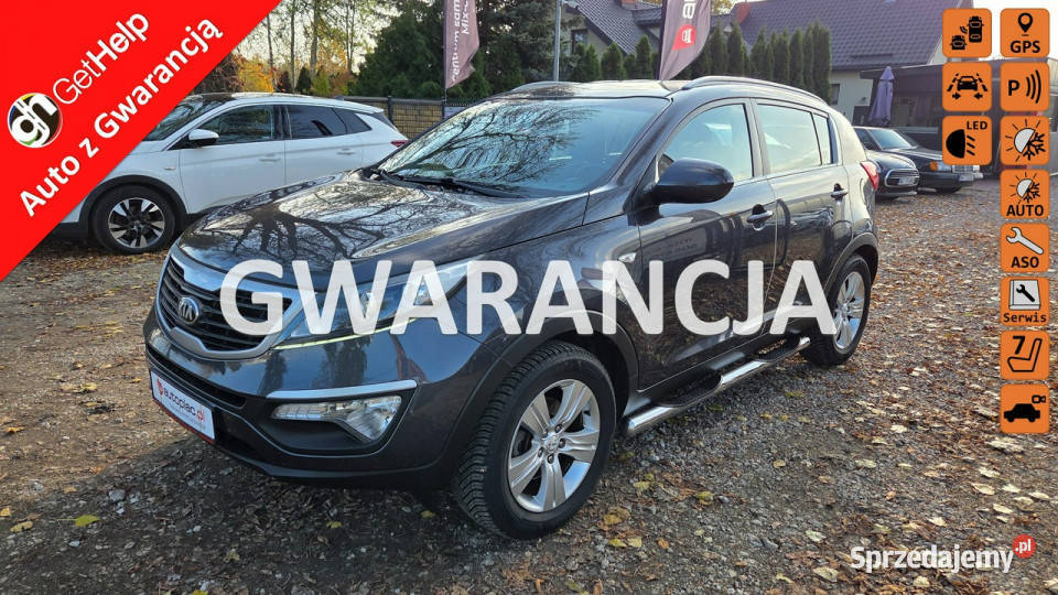 Kia Sportage 16 GDI 132 BEZWYPADKOWY PDC Super komputer pokładowy Otwock Mały