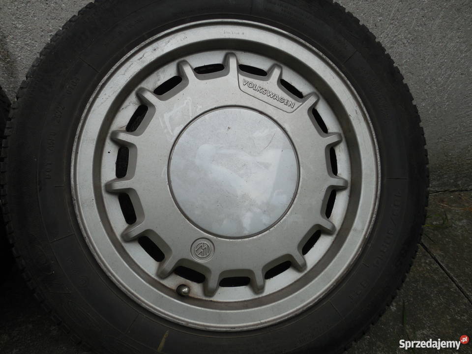 FELGI ALUMINIOWE Z OPONAMI LETNIMI VW GOLF II Częstochowa
