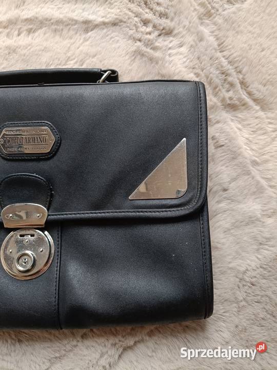 Skórzana Vitange teczką Carlo Armano śląskie Zabrze