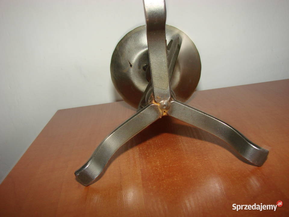 stalowy kuty świecznik pomorskie Pruszcz Gdański