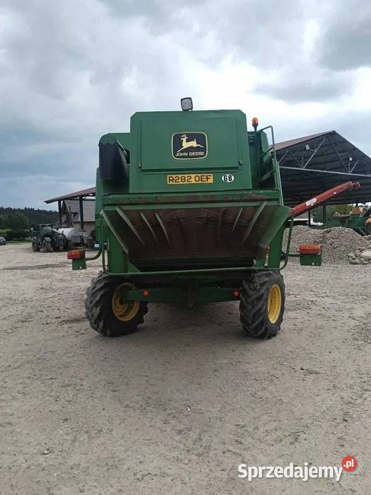 Kombajn John Deere 2258 heder 488m 1997r niski łódzkie Łowicz