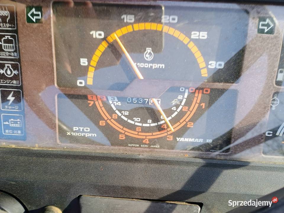 Traktorek Yanmar f18d zachodniopomorskie Połczyńska