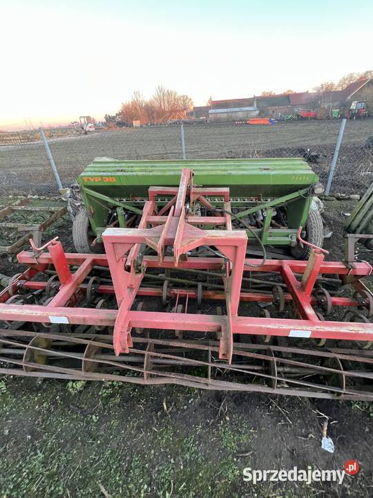 Agregat uprawowo siewny z siewnikiem Amazone 3m Smolna