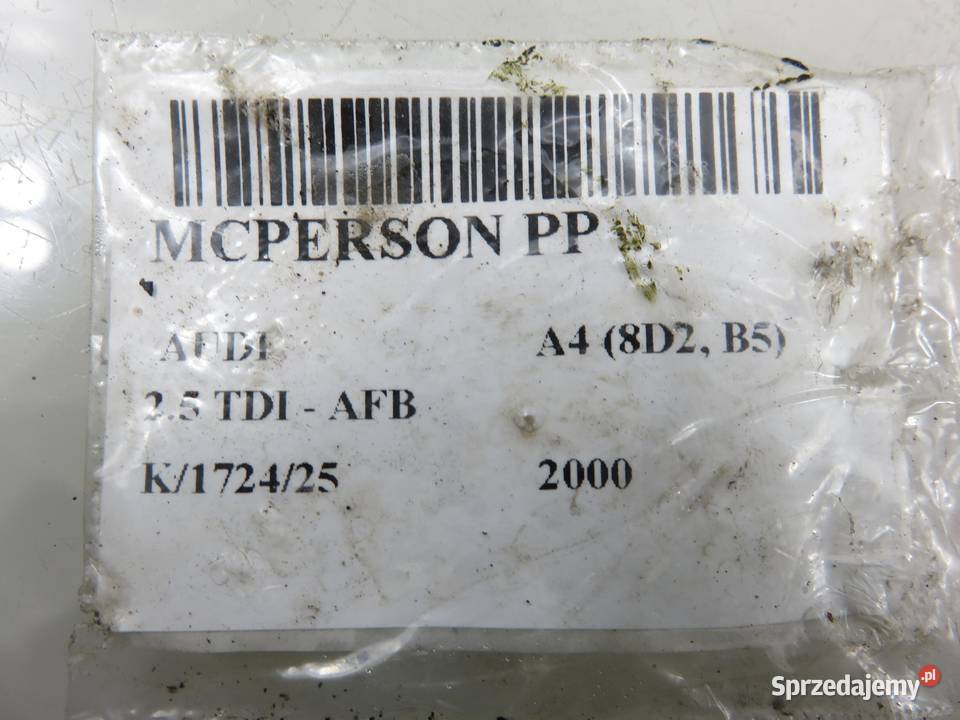 MCPERSON PRAWY PRZEDNI AUDI A4 B5 25 TDI osobowe