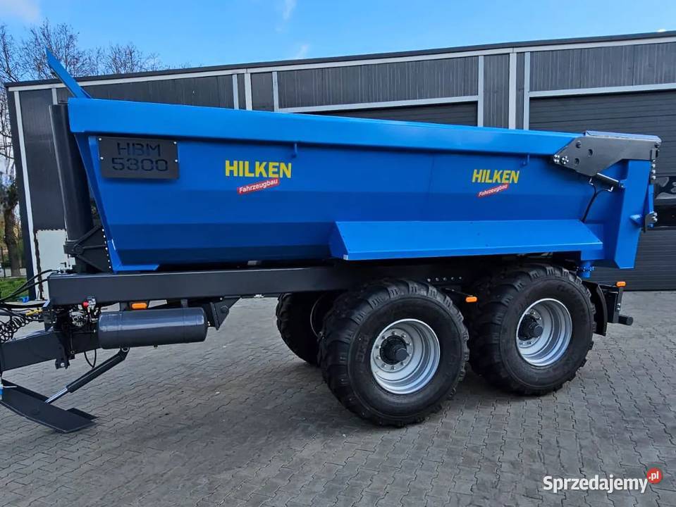 Przyczepa budowlana rolnicza HILKEN HBM5300 zachodniopomorskie