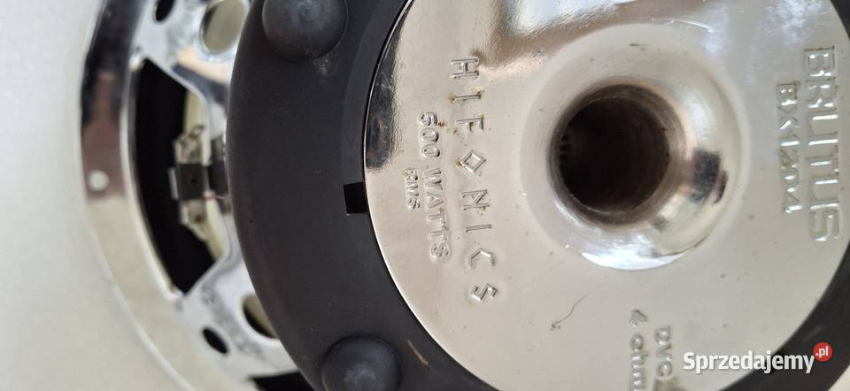 Głośnik basowy subwoofer hifonics brutus bass Śnietnica