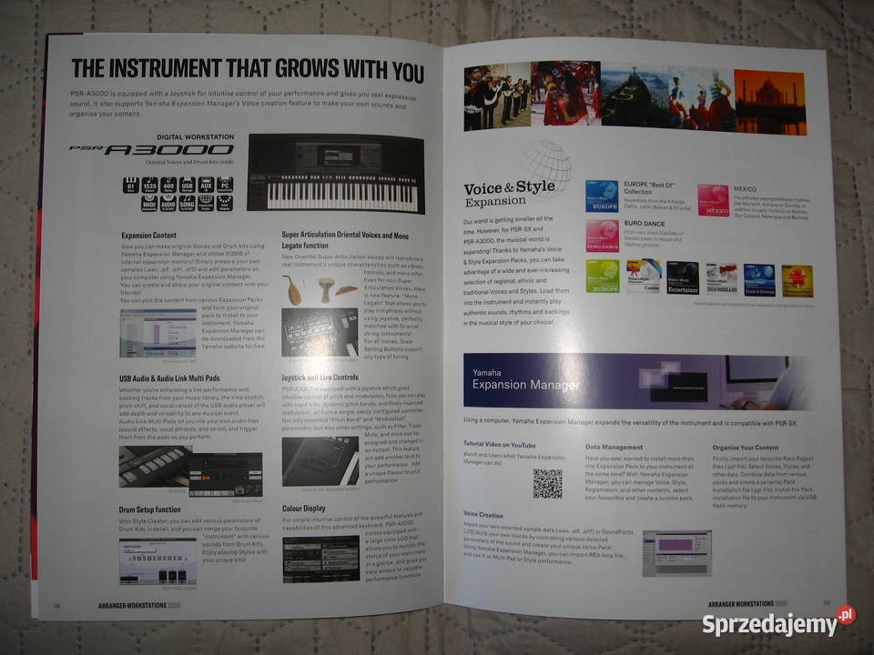 Yamaha Arranger Workstations 2020 catalog Kępice