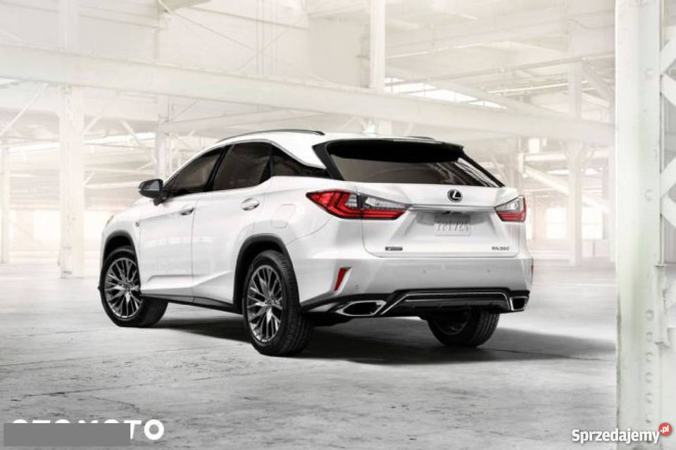Lexus RX bialy Samochody osobowe