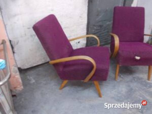 Stare fotel model 53 J Smidek Czechosłowacja TON Bielsko-Biała