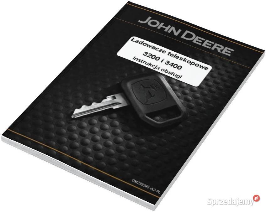 JD John Deere 3040 Instrukcja katalog napraw Szamotuły sprzedam