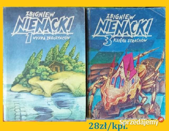 Fiedler London Nienacki Verne Twain przygodowe Łódź sprzedam