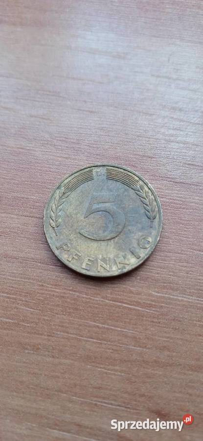 Moneta 5 pfennig 70r Skoczów