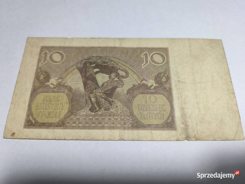 Banknot 10 1940 seria H sprzedam