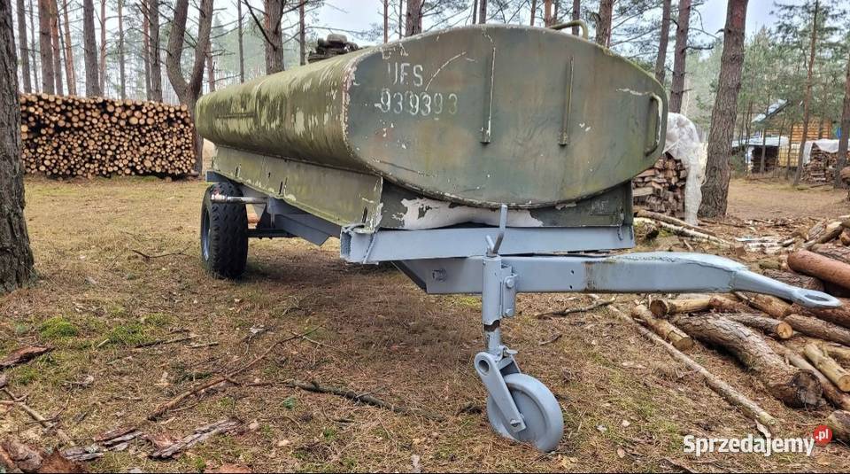 Beczkowóz aluminiowy 4000l beczka wóz pomorskie sprzedam